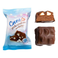 СНЕГ в Тёмном 0,5кг*8уп Сладуница конфеты