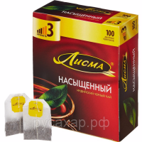 Чай Лисма (Насыщенный) 100 пак (6)