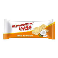 вф ЧУДО Обыкновенное Кокосовые 100гр*42 Славянка вафли
