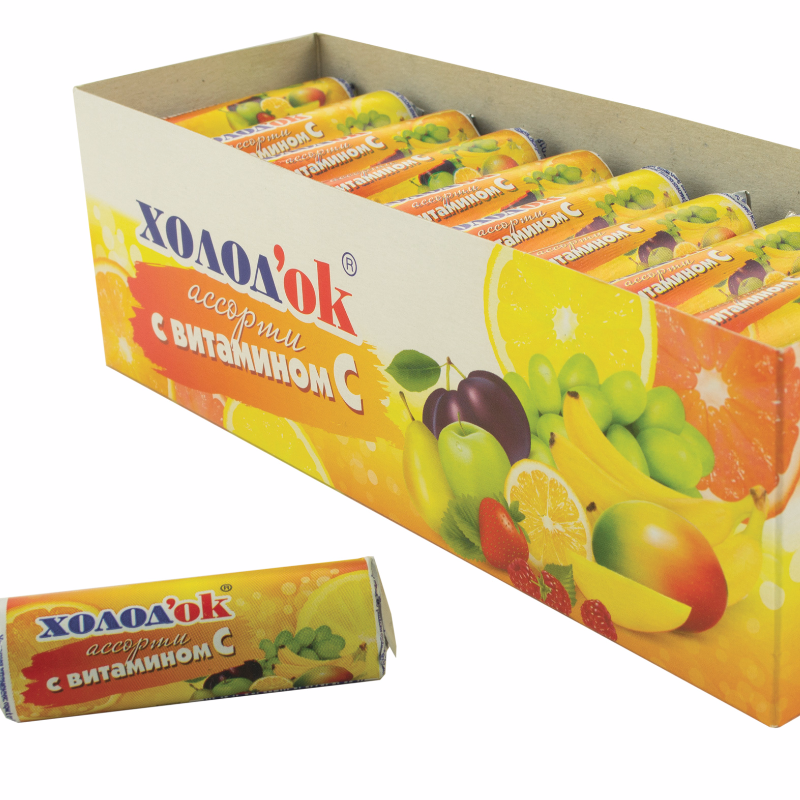 Холодок 15гр*30шт ассорти