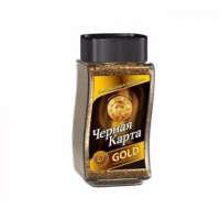 Кофе Черная карта Голд 47,5гр СТЕКЛО (12)