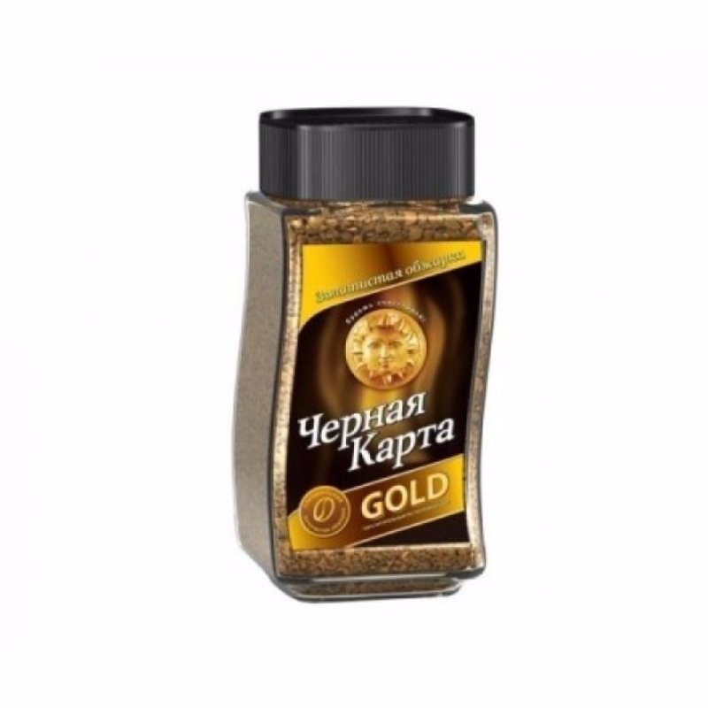 Кофе Черная карта Голд 47,5гр СТЕКЛО (12) Кофе Черная карта Голд 47,5гр СТЕКЛО (12)