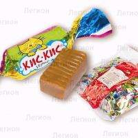 Ирис Кис Кис 1кг*8уп Об. Кондитеры конфеты