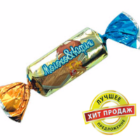 ВС Молоко и вафли 1кг*6уп Баян Сулу конфеты