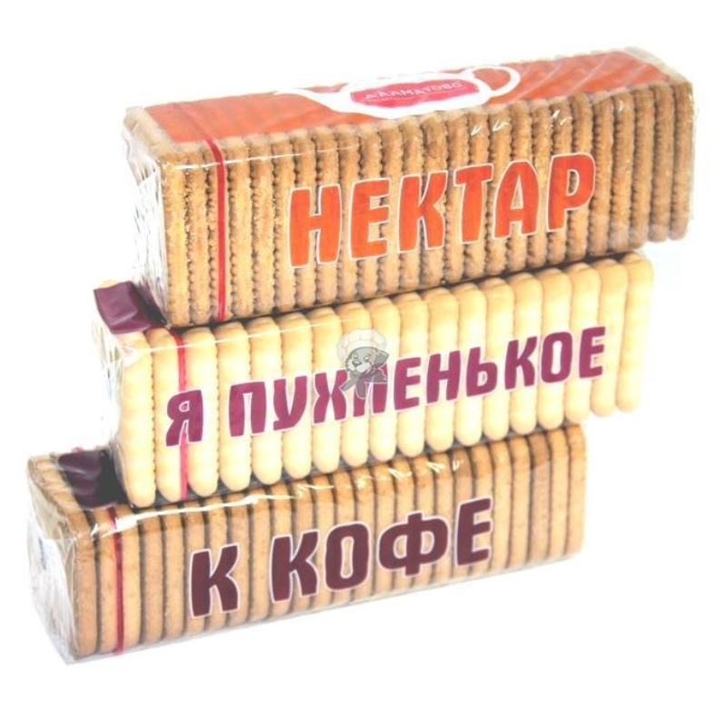 Д Ассорти №1 5,560кг (Я пух,нект,к кофе) Далматово печенье
